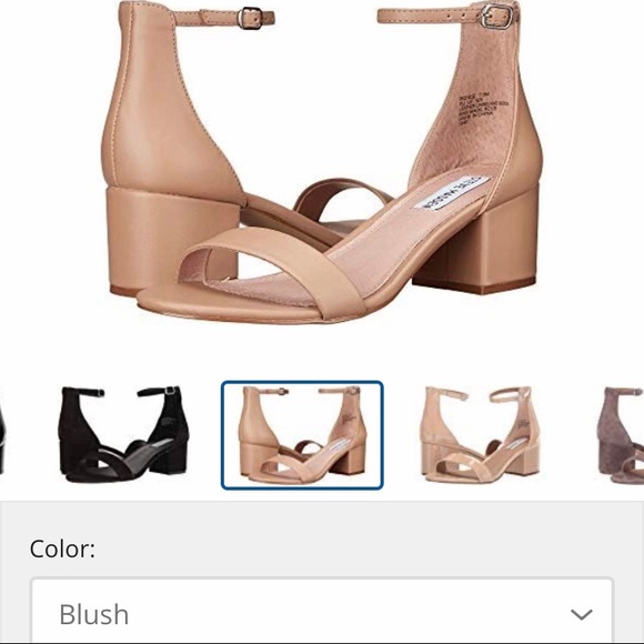 steve madden irenee sandal blush patent